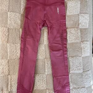 Gymshark Energy  Seamless Leggings Beet Color